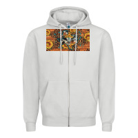 Dove Grey texas map bull skull sunflower leopard licence plate Zipper Hoodie - Artiststas