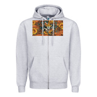 Heather Grey texas map bull skull sunflower leopard licence plate Zipper Hoodie - Artiststas