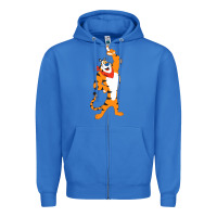 True Royal Frosted Flakes Tony The Tiger T Zipper Hoodie - longCreatives