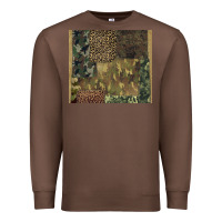 Chestnut camouflage leopard patches Premium Sweatshirt - BarkalooDesign