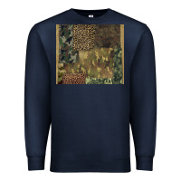 Navy camouflage leopard patches Premium Sweatshirt - BarkalooDesign
