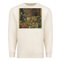 Sandshell camouflage leopard patches Premium Sweatshirt - BarkalooDesign