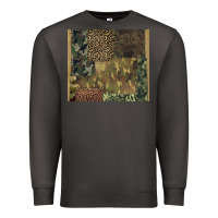 Smoke camouflage leopard patches Premium Sweatshirt - BarkalooDesign