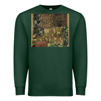 Sports Green camouflage leopard patches Premium Sweatshirt - BarkalooDesign