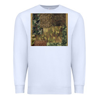 White camouflage leopard patches Premium Sweatshirt - BarkalooDesign