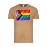 Vintage Camel Pride flag background Vintage Tee - CowGirlArtShop