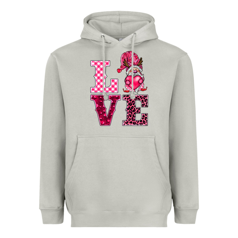 Love Gnomies Heavyweight Hoodie by BarkalooDesign | Teevron
