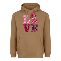 Toasted Coconut love gnomies Heavyweight Hoodie - BarkalooDesign