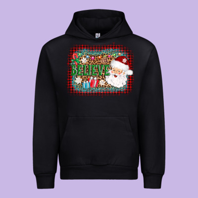 Believe Santa Urban Hoodie Designed By Adodesignshop