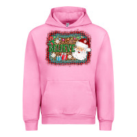 Fuchsia Pink believe santa Urban Hoodie - AdoDesignShop