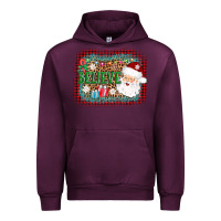 Mauve Wine believe santa Urban Hoodie - AdoDesignShop