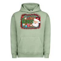 Pigment Oil Green believe santa Urban Hoodie - AdoDesignShop