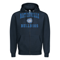 Navy Batesville High School Bulldogs Premium Zipper Hoodie - longCreatives