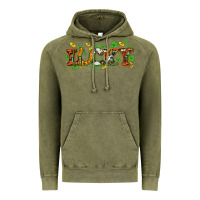 Vintage Olive St. Patrick's Western lucky and shamrocks Vintage Hoodie - OliviaCreatesArt