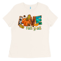 Bone Love Fall y'all Ladies Tee - NancyCooperArtShop