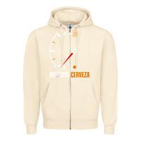 Sandshell Mexican beer necesito cerveza cool & funny sayings Zipper Hoodie - longCreatives