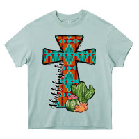 Arona aztec cactus cross Heavy Core Tee - JahusDesignShop