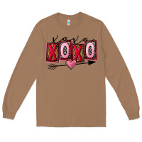 Toasted Coconut Xoxo love Valentine's Day Long Sleeve Tee - FaDigitalArtStudio