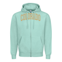 Seafoam Colorado   Colorado Sports CollegeStyle T CO Zipper Hoodie - longCreatives