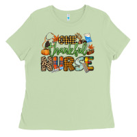 Matcha One thankful Nurse Ladies Tee - NancyCooperArtShop