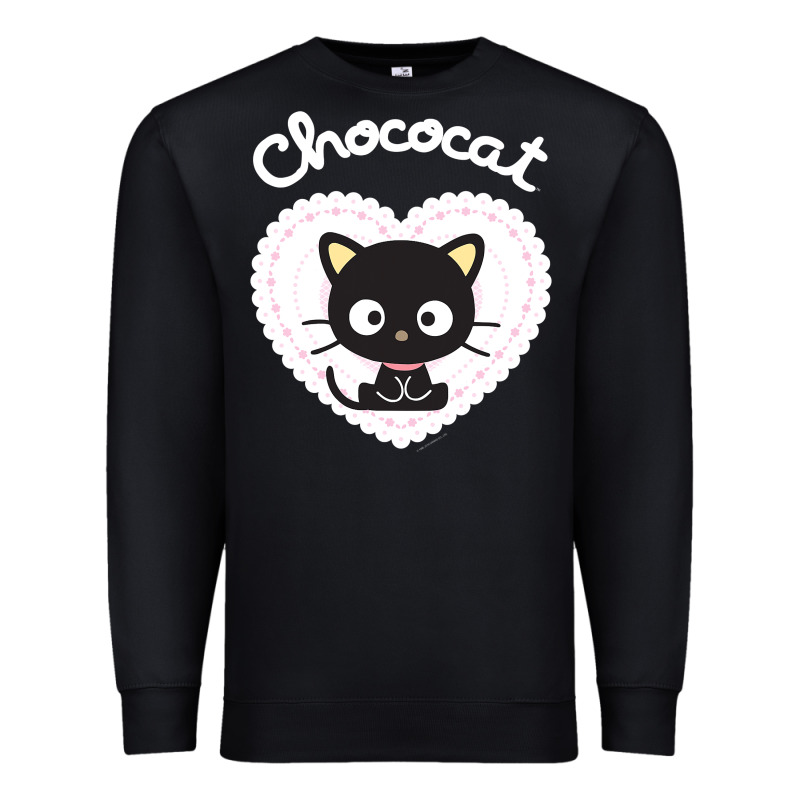 Chococat Sweet Valentine Premium Sweatshirt by longCreatives | Teevron