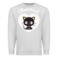 Dove Grey Chococat Sweet Valentine Premium Sweatshirt - longCreatives