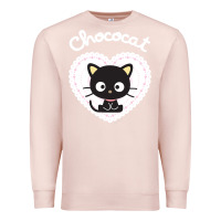 Pale Pink Chococat Sweet Valentine Premium Sweatshirt - longCreatives