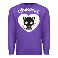 Purple Chococat Sweet Valentine Premium Sweatshirt - longCreatives
