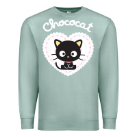 Seafoam Chococat Sweet Valentine Premium Sweatshirt - longCreatives
