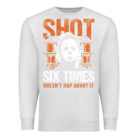 Oatmeal Heather halloween shot 6 times t shirt Premium Sweatshirt - longCreatives