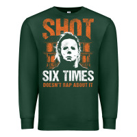 Sports Green halloween shot 6 times t shirt Premium Sweatshirt - longCreatives