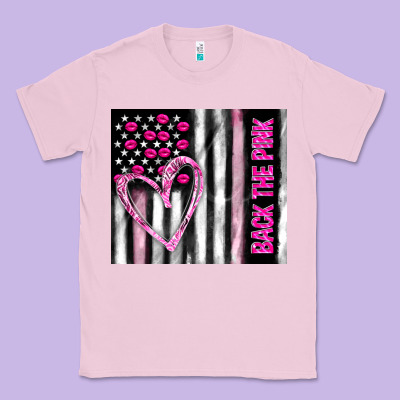 Back The Pink Classic Tee Designed By Tumblerdesignbyshophia