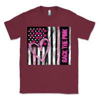 Burgundy back the pink Classic Tee - TumblerDesignByShophia