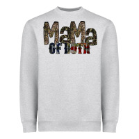 Heather Grey mama of both Heavyweight Sweatshirt - RacoonDesign