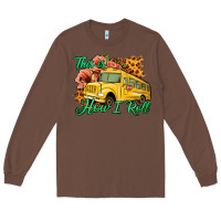Chestnut This is How I Roll Woman Bus Driver Long Sleeve Tee - Jasminsmagicworld