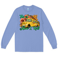 Colony Blue This is How I Roll Woman Bus Driver Long Sleeve Tee - Jasminsmagicworld