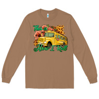 Toasted Coconut This is How I Roll Woman Bus Driver Long Sleeve Tee - Jasminsmagicworld