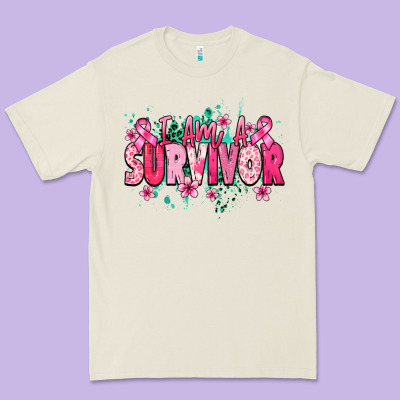 I Am A Survivor Premium Tee Designed By Nancycooperartshop
