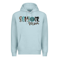 Blue Mist senior mom Premium Hoodie - CowhideDigitalArt