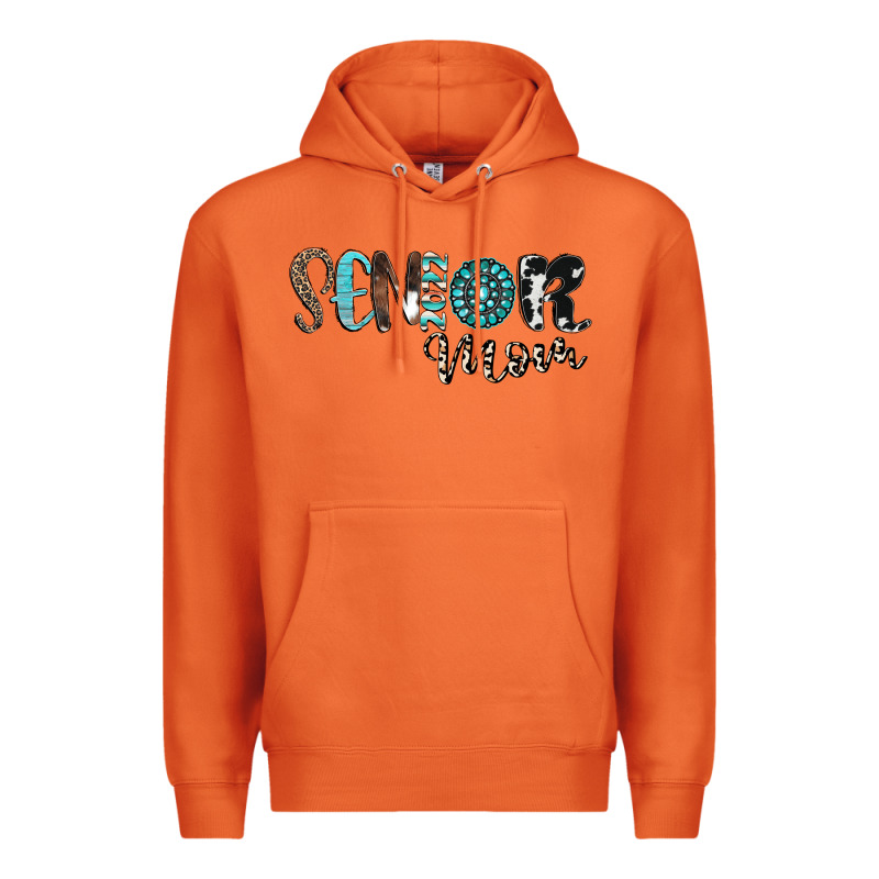 Senior Mom Premium Hoodie by CowhideDigitalArt | Teevron