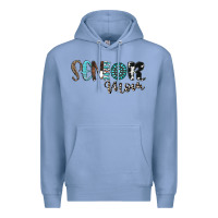 Colony Blue senior mom Premium Hoodie - CowhideDigitalArt