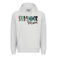 Dove Grey senior mom Premium Hoodie - CowhideDigitalArt