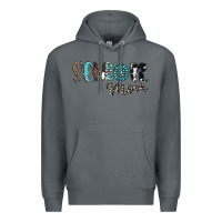 Rock senior mom Premium Hoodie - CowhideDigitalArt