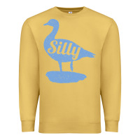 Antique Gold Silly Goose Funny Silly Goose Premium Sweatshirt - longCreatives