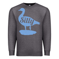 Charcoal Heather Silly Goose Funny Silly Goose Premium Sweatshirt - longCreatives