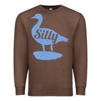 Chestnut Silly Goose Funny Silly Goose Premium Sweatshirt - longCreatives