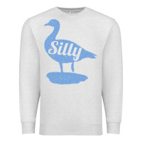 Oatmeal Heather Silly Goose Funny Silly Goose Premium Sweatshirt - longCreatives