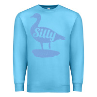 Ocean Blue Silly Goose Funny Silly Goose Premium Sweatshirt - longCreatives