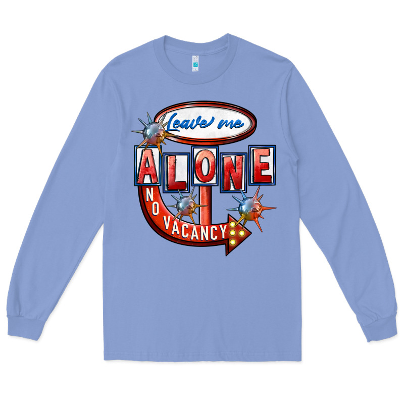 Leave Me Alone Anti Valentine's Day Long Sleeve Tee by FaDigitalArtStudio | Teevron