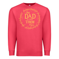 Cardinal Mens One Dad to rule them all  father's day gift Premium Sweatshirt - longCreatives